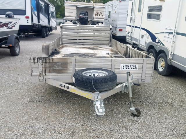 1YGUS141XJB166599 - 2018 ALUM TRAILER SILVER photo 2