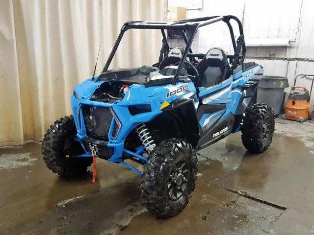 3NSVDK991KF788538 - 2019 POLARIS RZR XP 100 BLUE photo 2