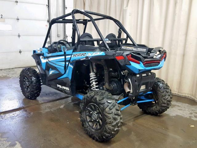 3NSVDK991KF788538 - 2019 POLARIS RZR XP 100 BLUE photo 3