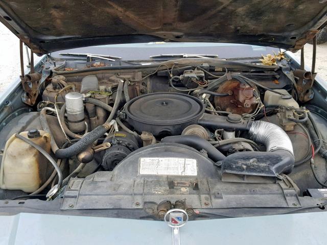 4V69K9H511262 - 1979 BUICK ELECTRA BLUE photo 7