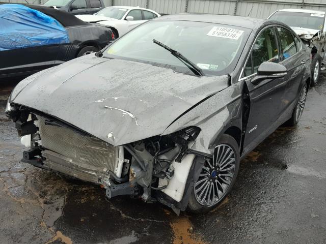 3FA6P0RU3HR383896 - 2017 FORD FUSION TIT GRAY photo 2