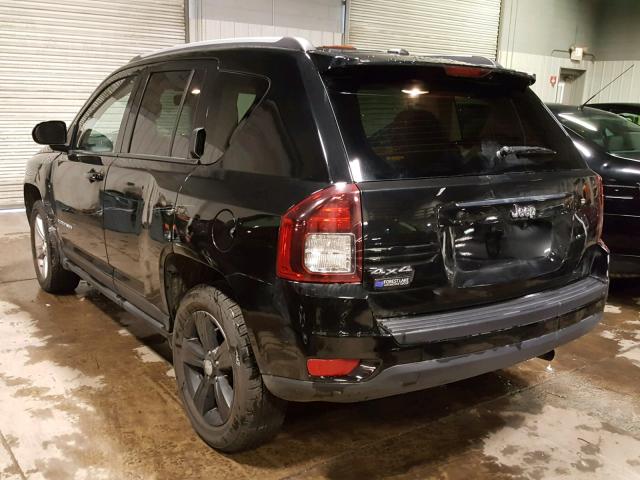 1C4NJDBB1GD797712 - 2016 JEEP COMPASS SP შავი ფოტო 3