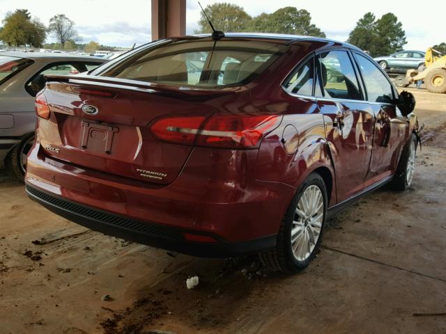 1FADP3J26FL246952 - 2015 FORD FOCUS TITA RED photo 4