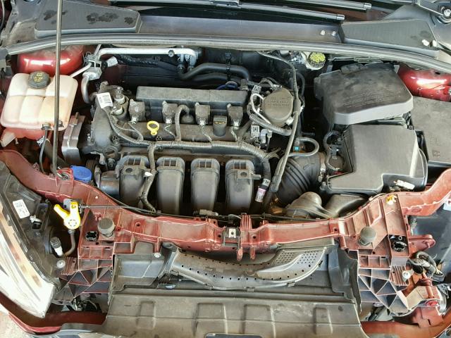 1FADP3J26FL246952 - 2015 FORD FOCUS TITA RED photo 7