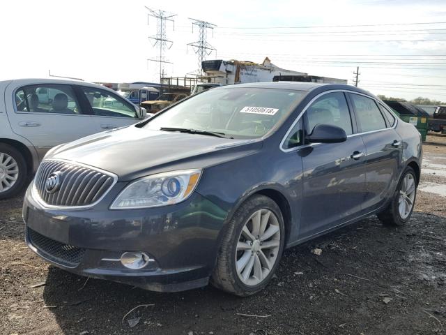 1G4PR5SK4E4112456 - 2014 BUICK VERANO CON GRAY photo 2