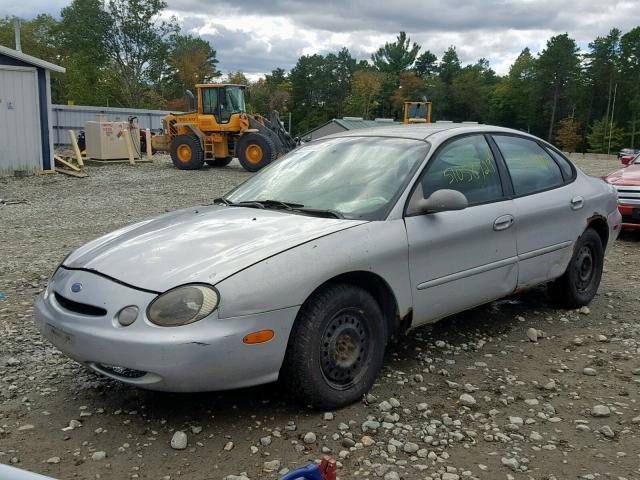 1FALP52U8TG190766 - 1996 FORD TAURUS GL SILVER photo 2