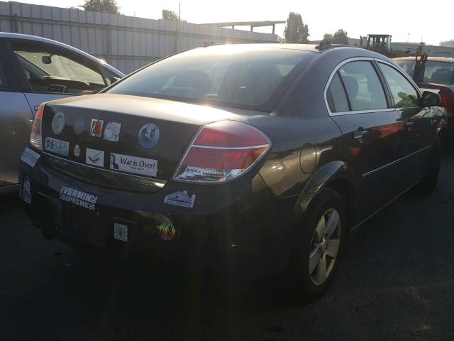 1G8ZR57538F286831 - 2008 SATURN AURA GREEN BLACK photo 4