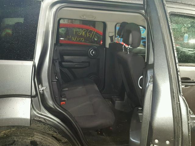 1D4PT4GK7BW602871 - 2011 DODGE NITRO HEAT GRAY photo 6