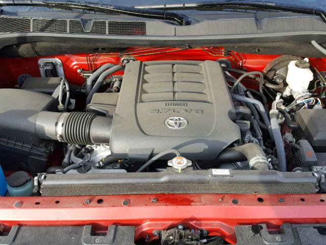 5TFHW5F1XJX712247 - 2018 TOYOTA TUNDRA CRE MAROON photo 7