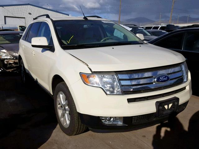 2FMDK48C27BA30915 - 2007 FORD EDGE SEL WHITE photo 1