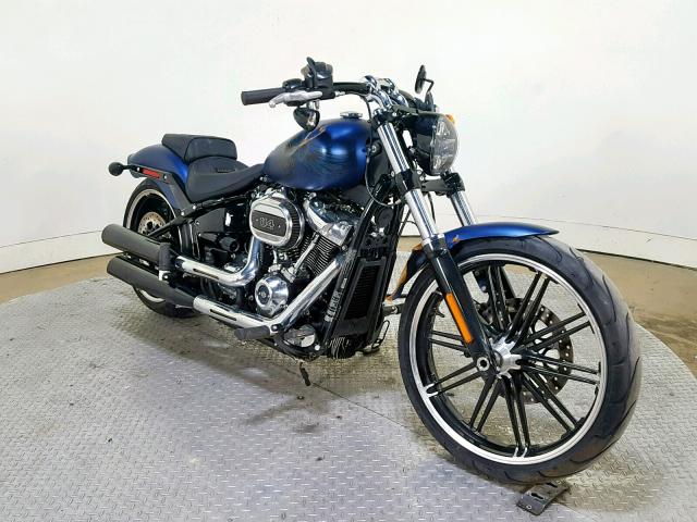 1HD1YTK19JC045439 - 2018 HARLEY-DAVIDSON FXBRS 115T BLUE photo 2