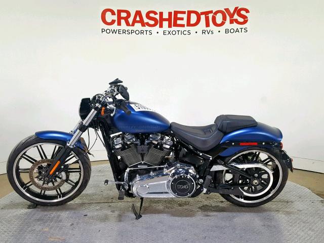 1HD1YTK19JC045439 - 2018 HARLEY-DAVIDSON FXBRS 115T BLUE photo 5