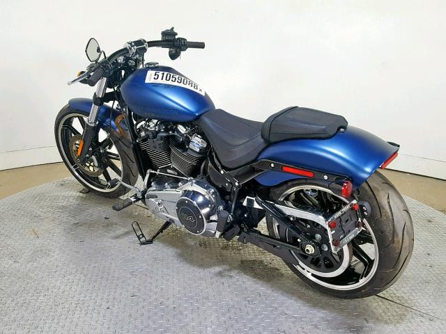 1HD1YTK19JC045439 - 2018 HARLEY-DAVIDSON FXBRS 115T BLUE photo 6