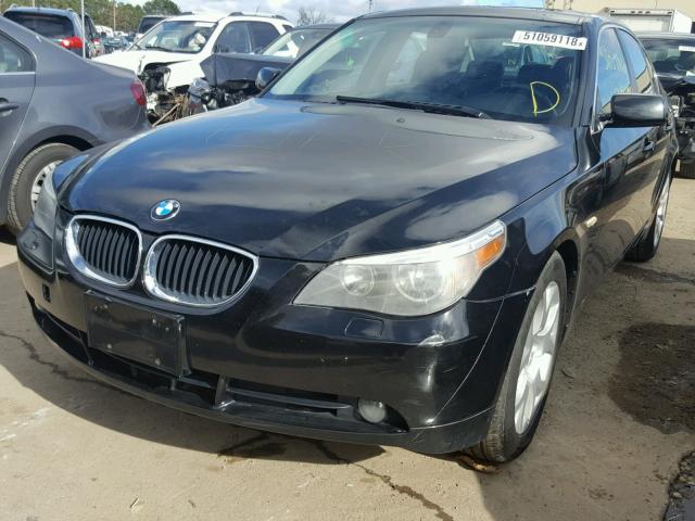 WBANF33566CB86812 - 2006 BMW 525 XI BLACK photo 2