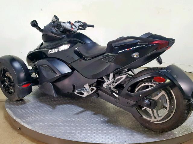 2BXJAHA1X9V000542 - 2009 CAN-AM SPYDER ROA BLACK photo 6