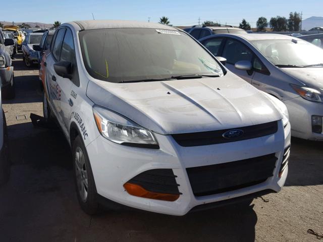 1FMCU0F7XEUE41846 - 2014 FORD ESCAPE S WHITE photo 1