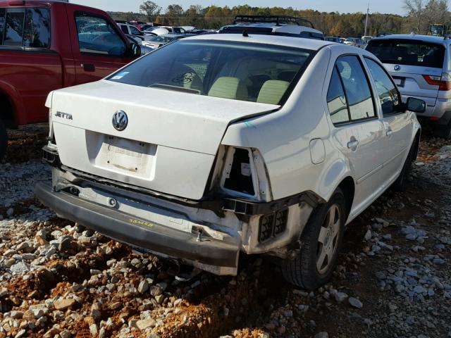 3VWSB69M62M126954 - 2002 VOLKSWAGEN JETTA GLS WHITE photo 4