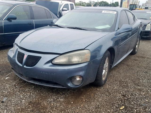2G2WP552561185693 - 2006 PONTIAC GRAND PRIX Сұр фото 2