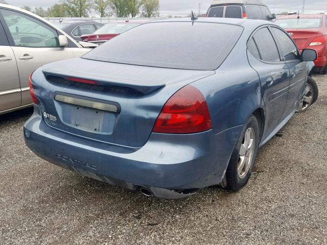 2G2WP552561185693 - 2006 PONTIAC GRAND PRIX Сұр фото 4