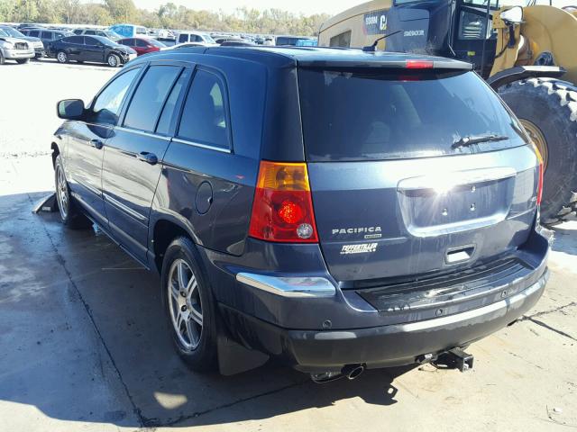 2A8GM68X37R337925 - 2007 CHRYSLER PACIFICA T BLUE photo 3