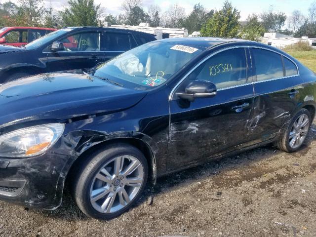 YV1902FH2C2118828 - 2012 VOLVO S60 T6 BLACK photo 9