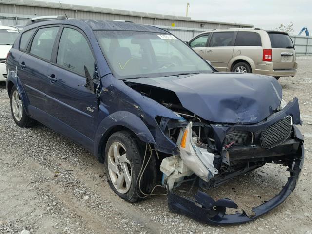 5Y2SL65898Z402222 - 2008 PONTIAC VIBE BLUE photo 1