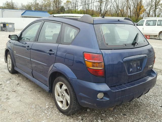 5Y2SL65898Z402222 - 2008 PONTIAC VIBE BLUE photo 3