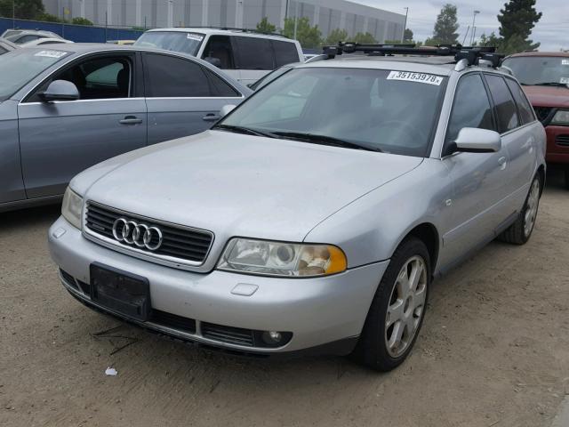 WAUKH28DXYA045907 - 2000 AUDI A4 2.8 AVA SILVER photo 2