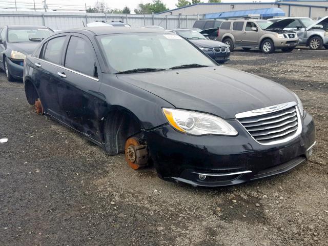 1C3CCBCB2CN137658 - 2012 CHRYSLER 200 LIMITE BLACK photo 1