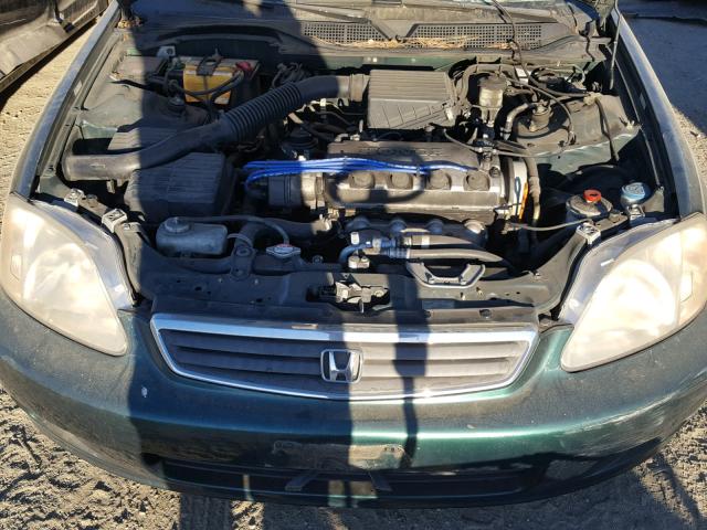 2HGEJ6615YH594356 - 2000 HONDA CIVIC BASE Yaşıl foto 7