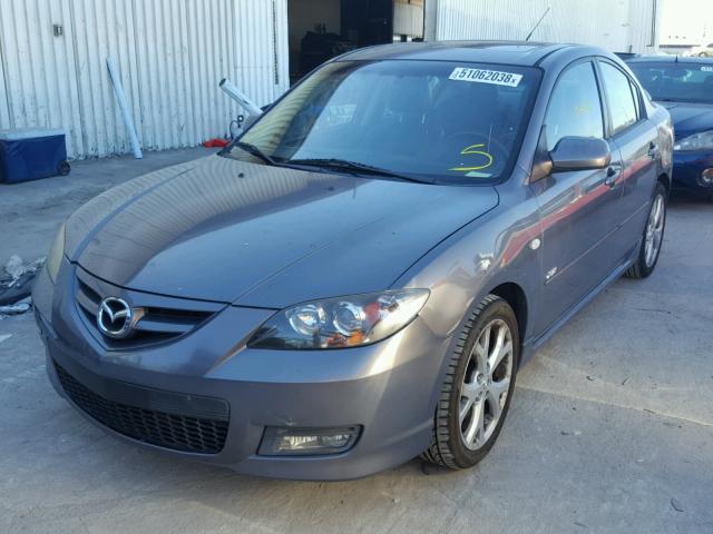 JM1BK324171725017 - 2007 MAZDA 3 S GRAY photo 2