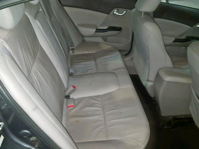 2HGFB2F98CH501693 - 2012 HONDA CIVIC EXL 灰色 照片 6