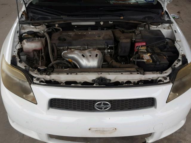 JTKDE167X70163545 - 2007 TOYOTA SCION TC 白色 照片 7
