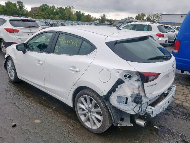 3MZBN1L73HM133351 - 2017 MAZDA 3 TOURING WHITE photo 3