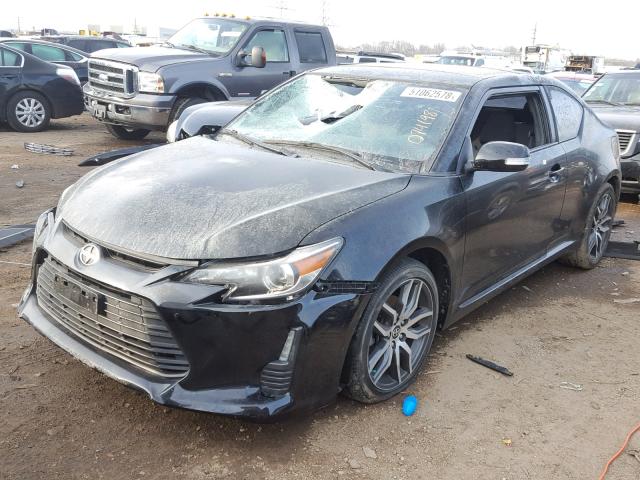 JTKJF5C76F3092675 - 2015 TOYOTA SCION TC შავი ფოტო 2