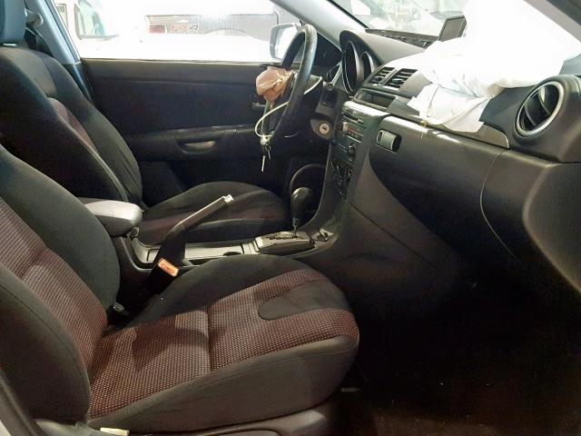 JM1BK123651229011 - 2005 MAZDA 3 S SILVER photo 5