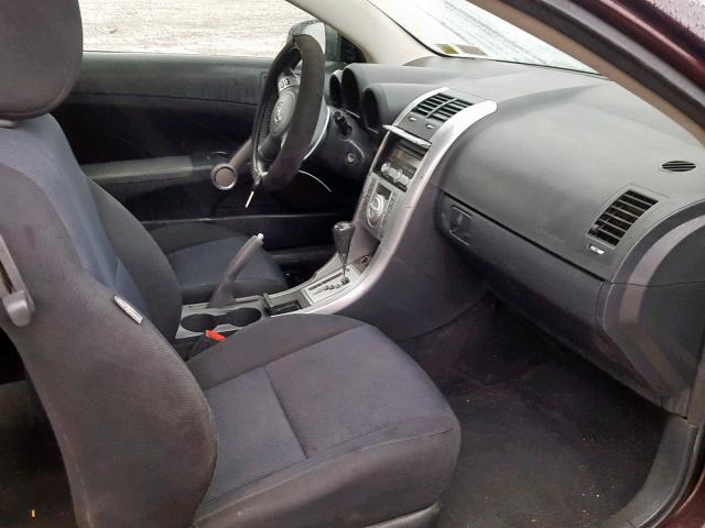 JTKDE167090282109 - 2009 TOYOTA SCION TC წითელი ფოტო 5