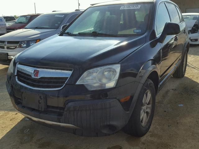 3GSCL33P08S512865 - 2008 SATURN VUE XE BLACK photo 2