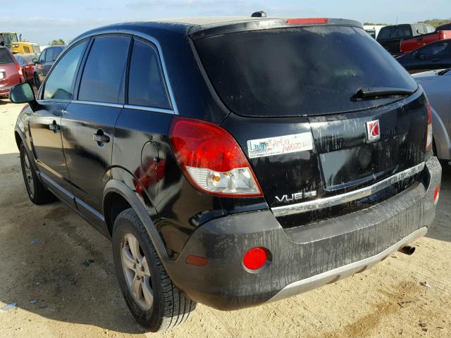 3GSCL33P08S512865 - 2008 SATURN VUE XE BLACK photo 3