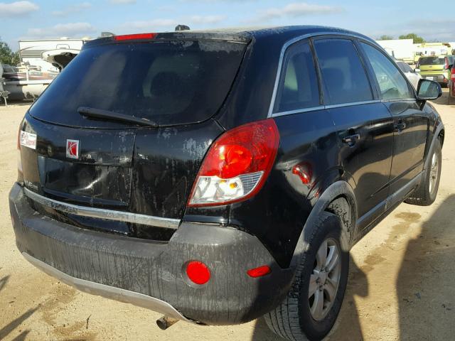 3GSCL33P08S512865 - 2008 SATURN VUE XE BLACK photo 4