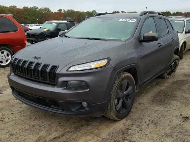 1C4PJLCS3GW159368 - 2016 JEEP CHEROKEE L GRAY photo 2