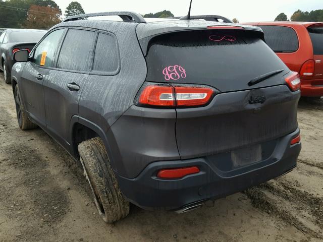 1C4PJLCS3GW159368 - 2016 JEEP CHEROKEE L GRAY photo 3