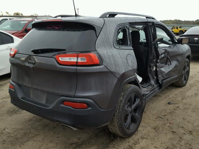 1C4PJLCS3GW159368 - 2016 JEEP CHEROKEE L GRAY photo 4