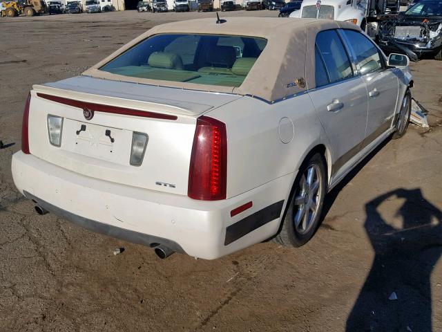 1G6DW677450151522 - 2005 CADILLAC STS WHITE photo 4