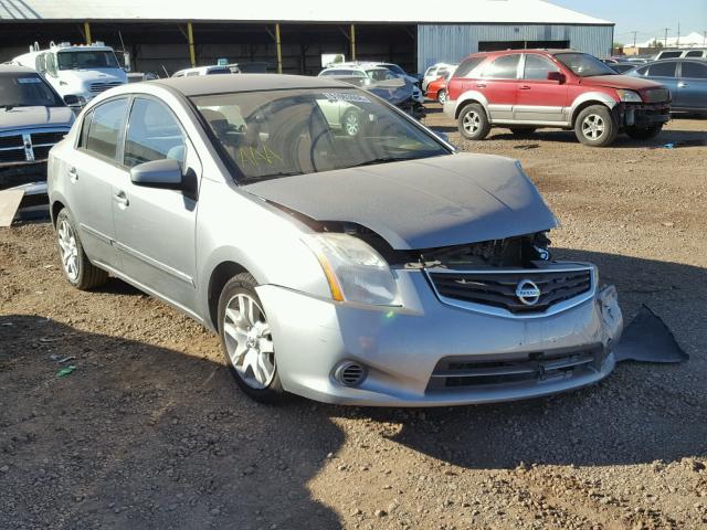 3N1AB6AP3BL728448 - 2011 NISSAN SENTRA 2.0 SILVER photo 1