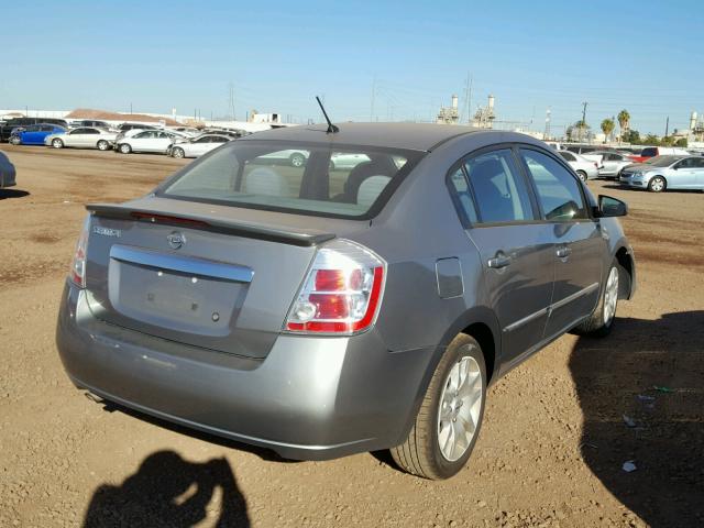 3N1AB6AP3BL728448 - 2011 NISSAN SENTRA 2.0 SILVER photo 4