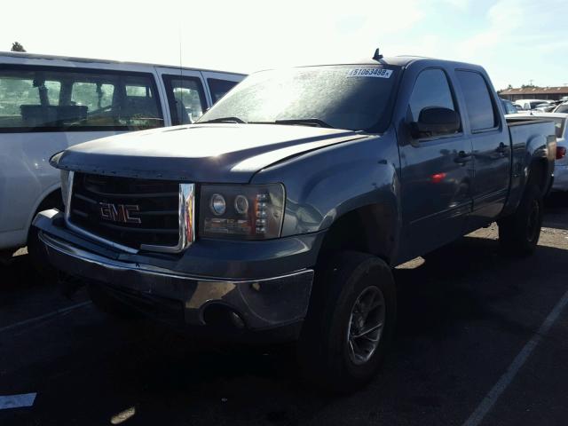 2GTEC13J071503193 - 2007 GMC NEW SIERRA BLUE photo 2