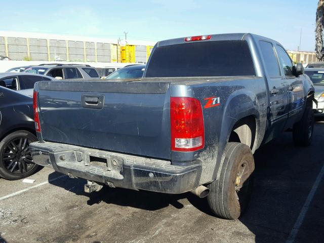 2GTEC13J071503193 - 2007 GMC NEW SIERRA BLUE photo 4