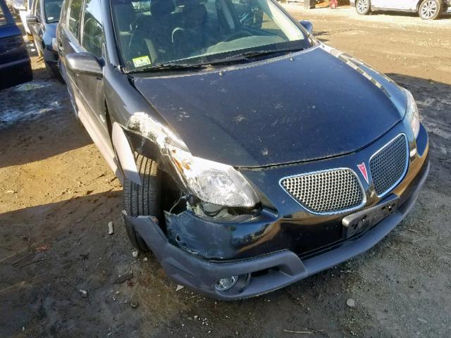 5Y2SL65858Z404954 - 2008 PONTIAC VIBE BLACK photo 9