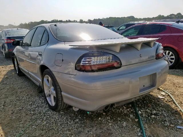 1G2WR52143F155451 - 2003 PONTIAC GRAND PRIX SILVER photo 3